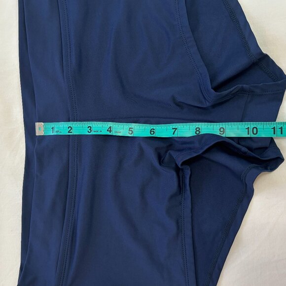 NWT NIKE Women's Midnight Navy Swim Shorts, Size XL, Style NESSE316 - Picture 7 of 9